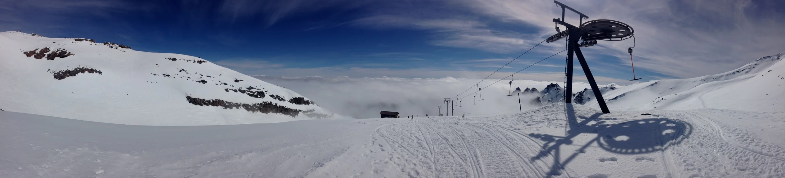 Start of #2; top of Knoll Ridge T Bar at Whakapapa