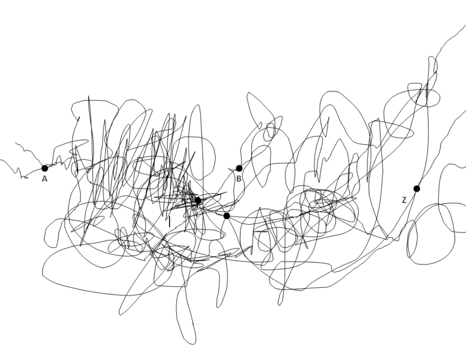 The Maze: Artistic efficiency and creative process