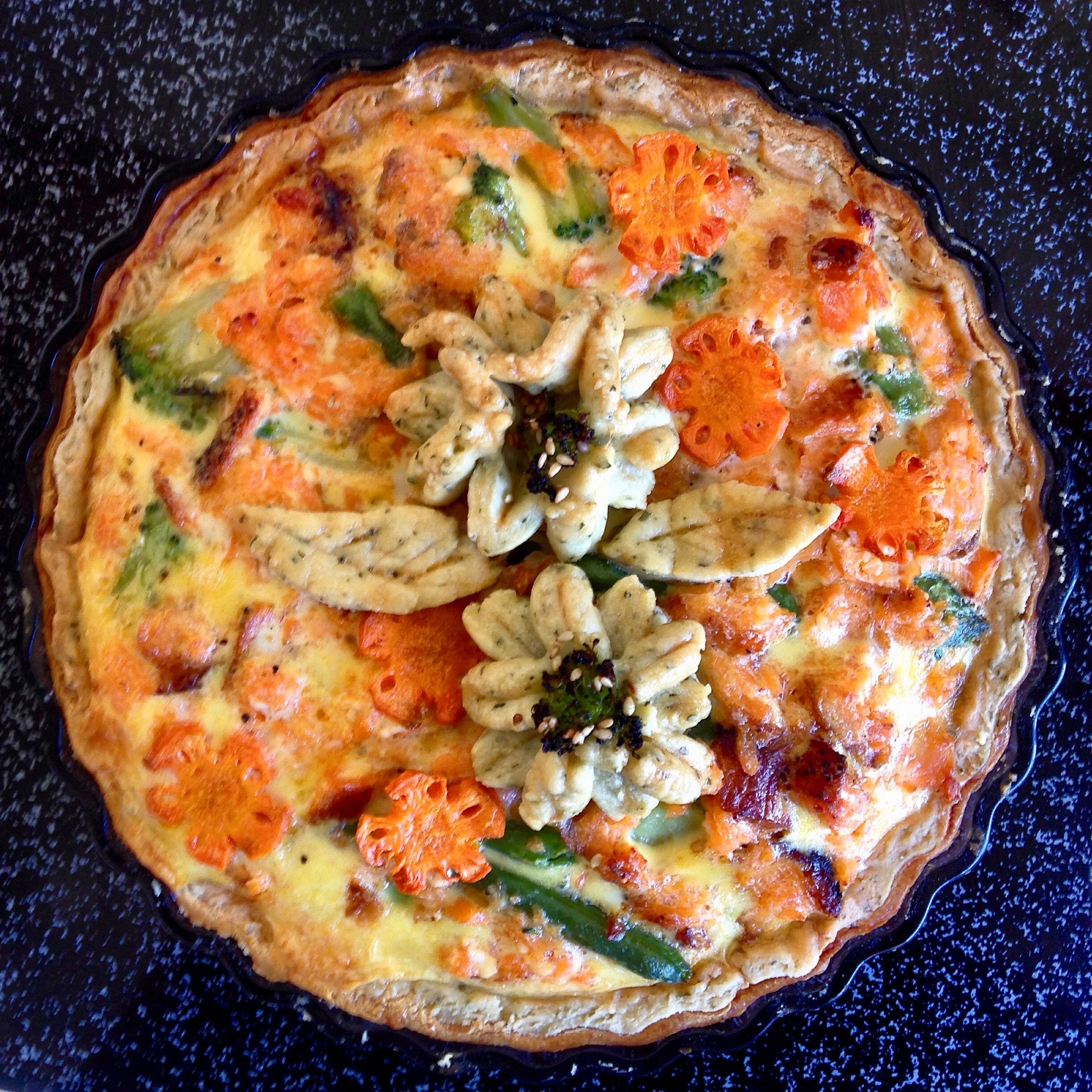 Vegetable Quiche
