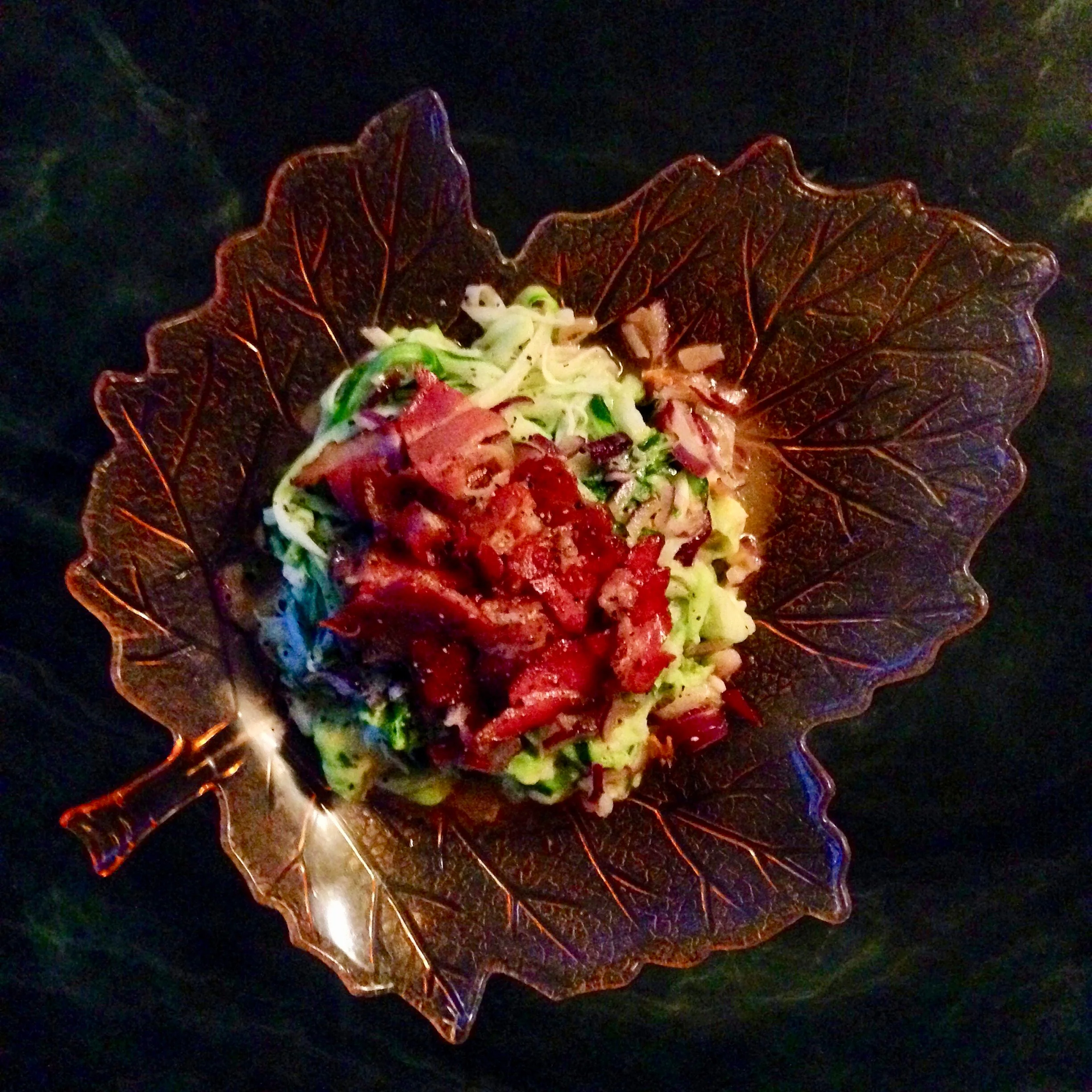 Zucchini Noodles w/ Wild Pork