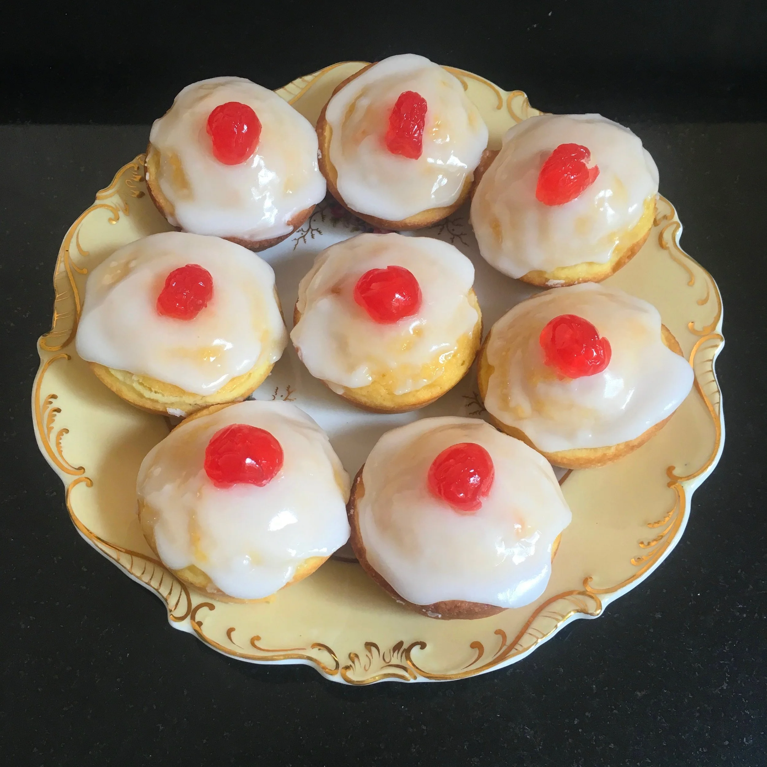 Cherry Bakewells aka ‘Tittie Cakes’