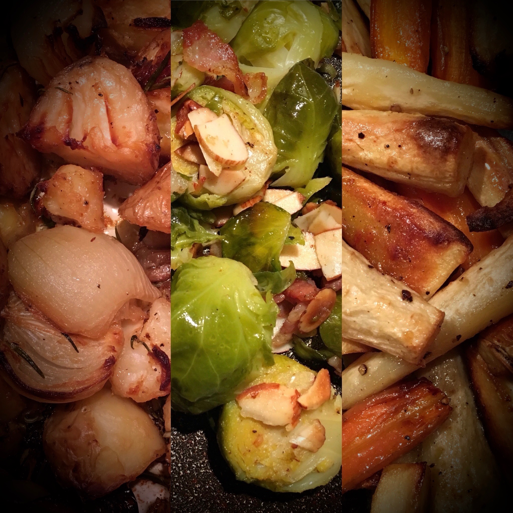Winter Roast Veges