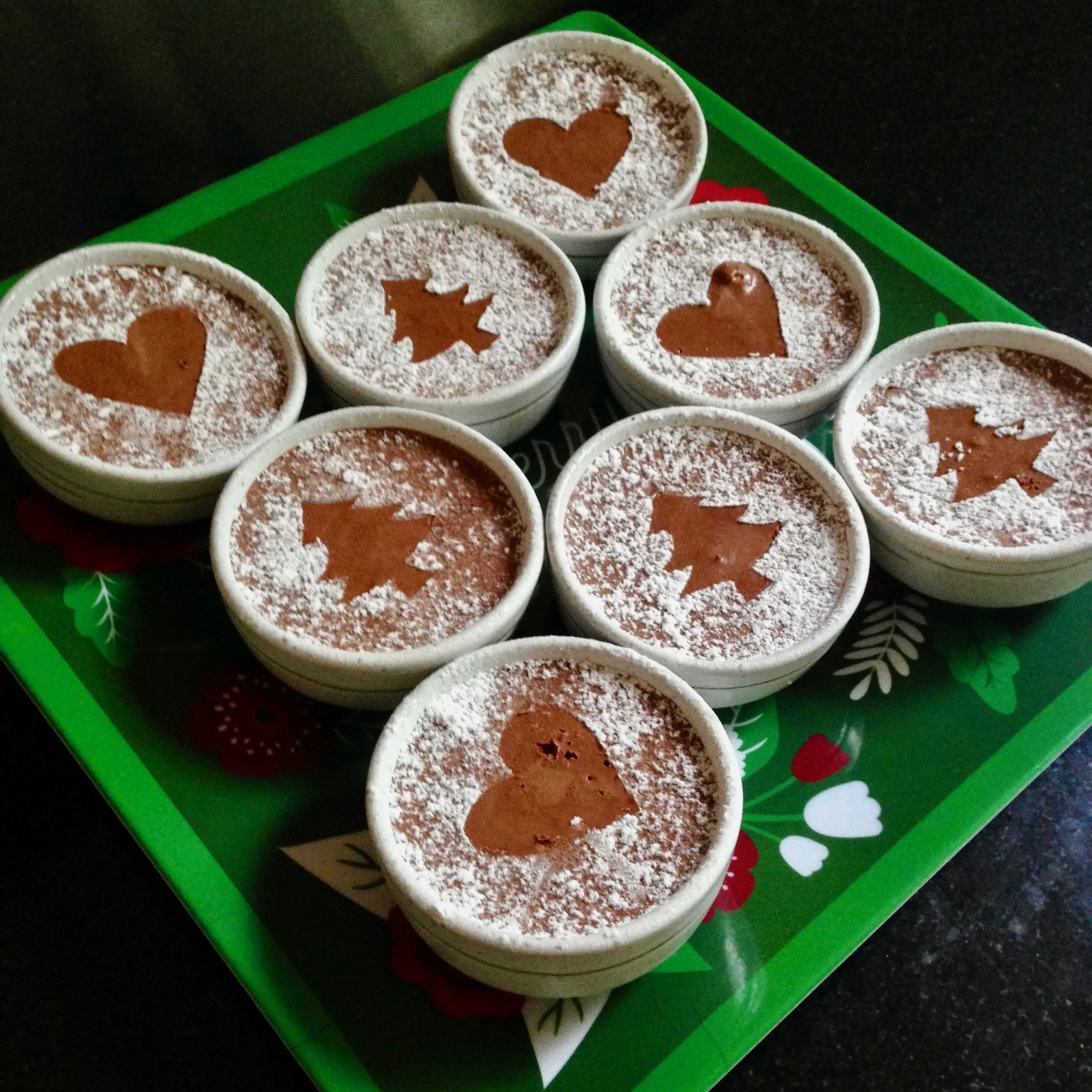 Mid Winter Dutch Chocolate Mousses