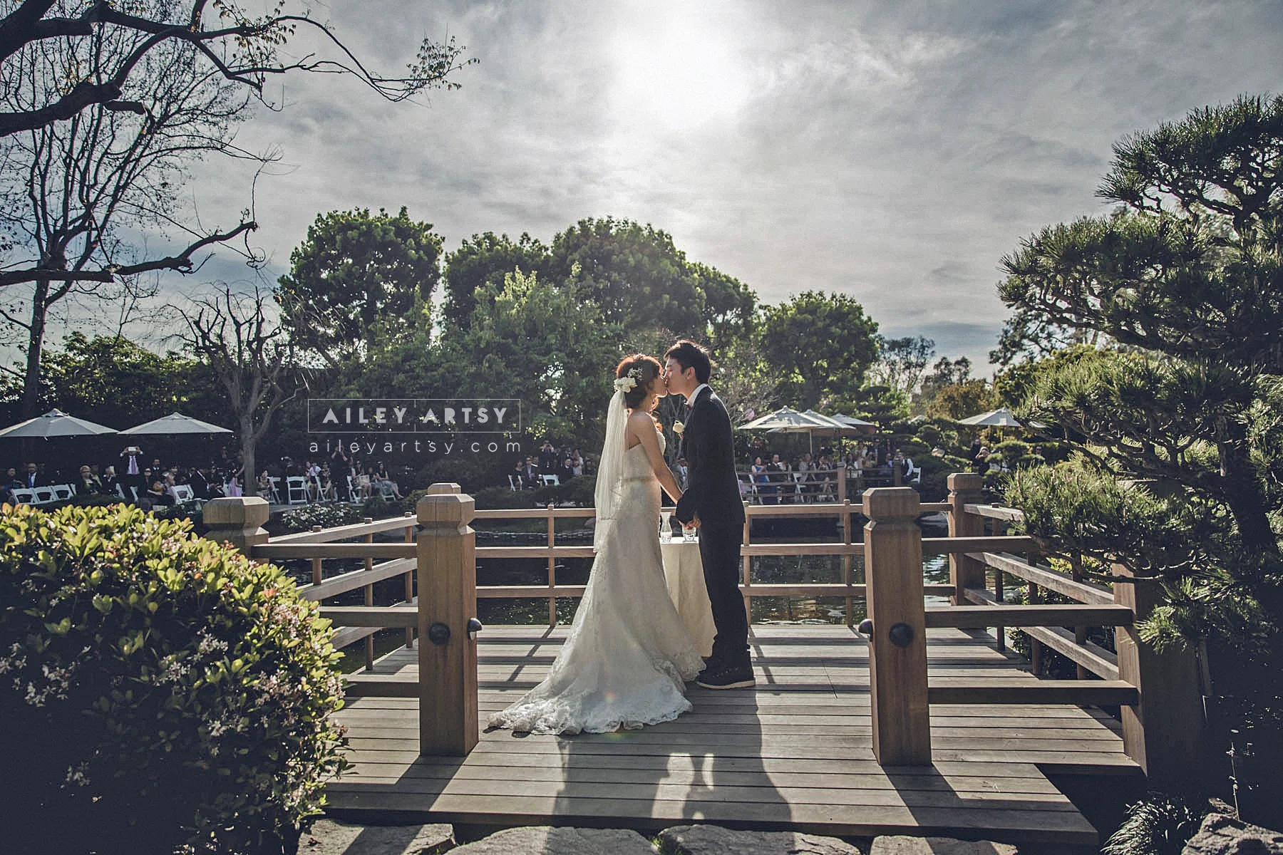 Earl Burns Miller Japanese Garden Wedding // Annie+Leo