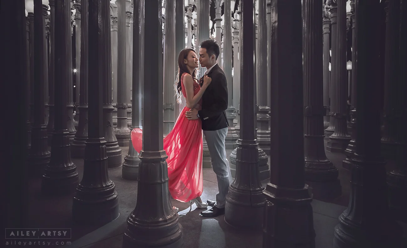 Los Angeles Downtown Engagement // Desiree+Chris
