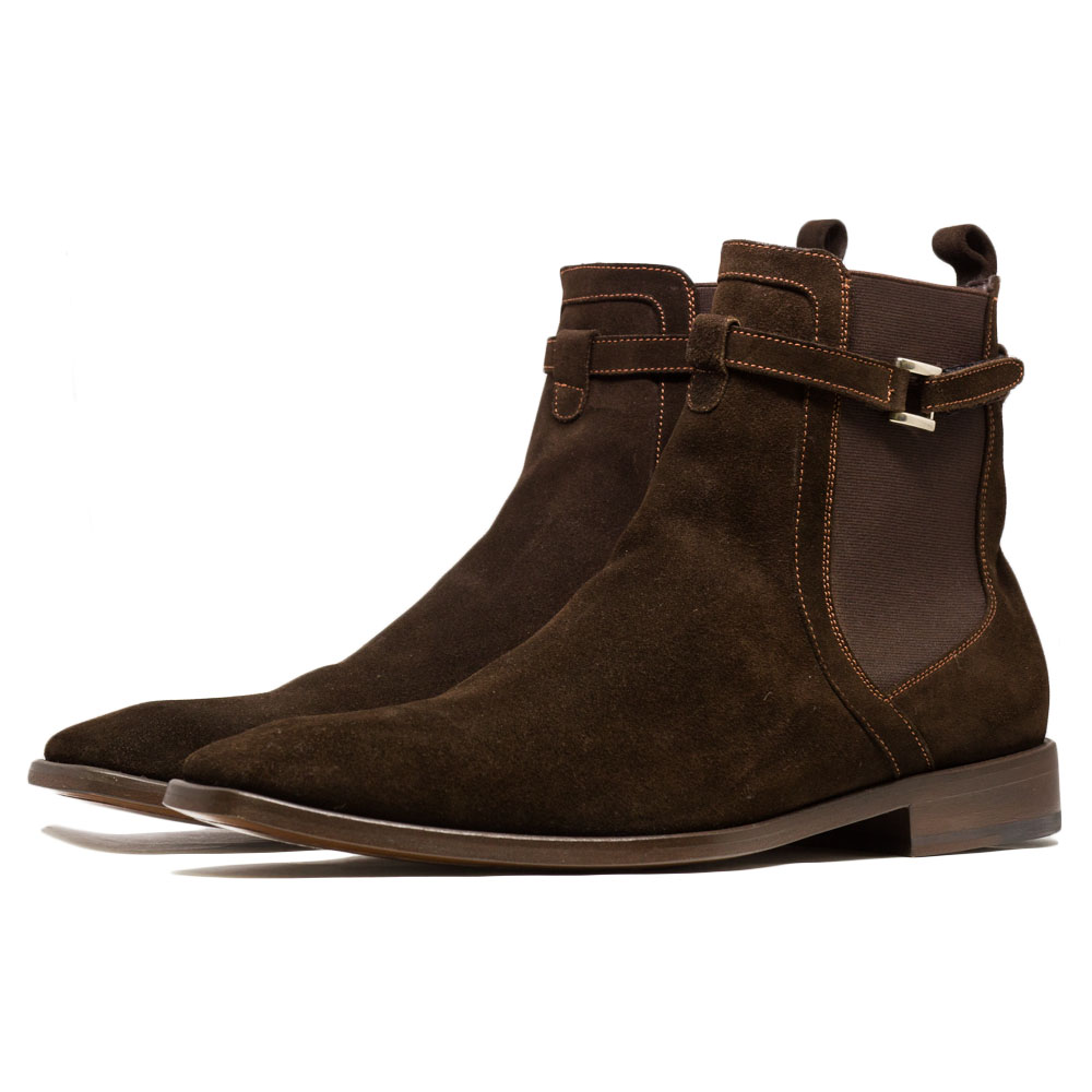 212 Suede Chelsea Boot — J.L. Rocha Collections