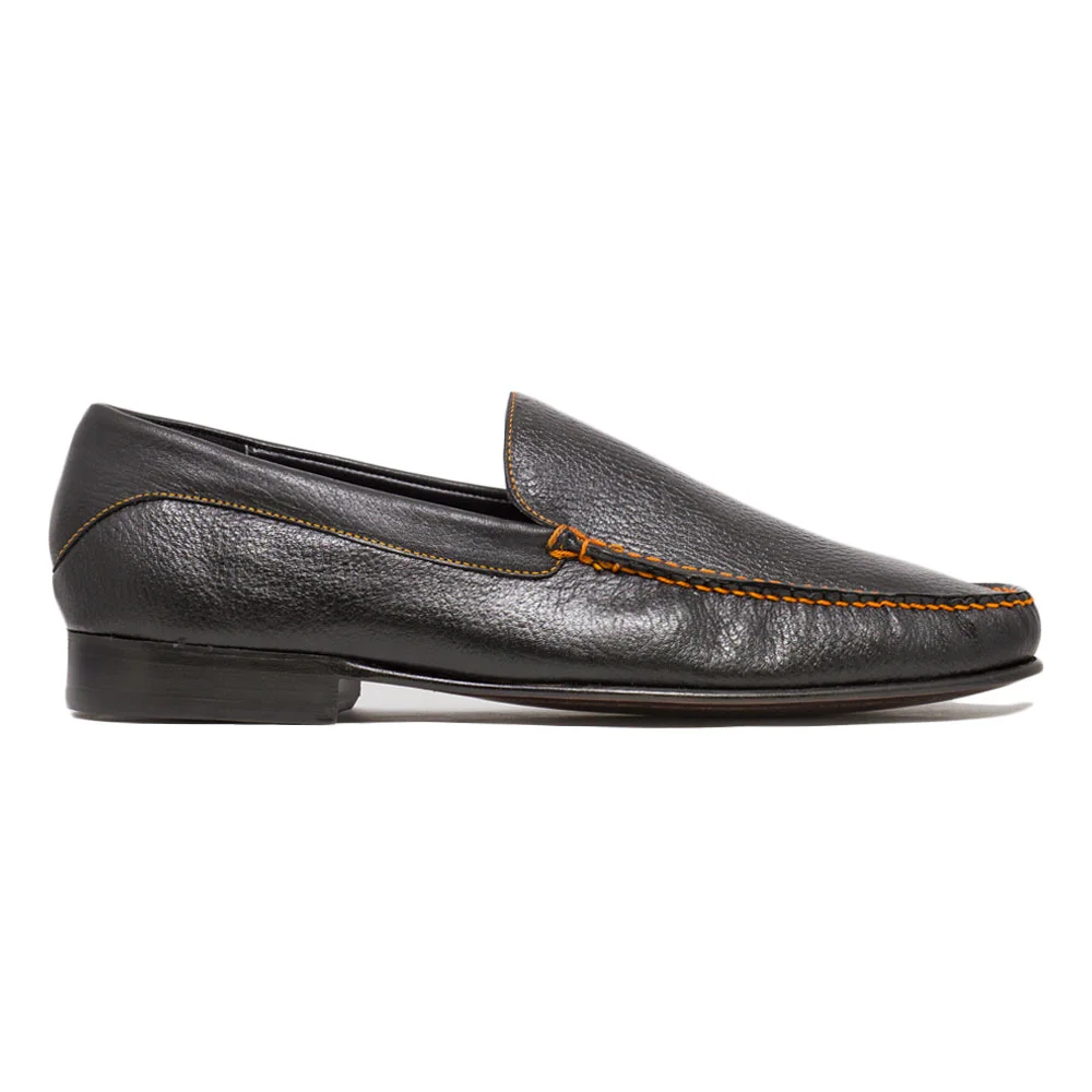 J.L. Rocha Leather Penny Loafer Handmade in Mexico 419H Leather Loafer Shoe — J.L. Rocha Collections main image 2