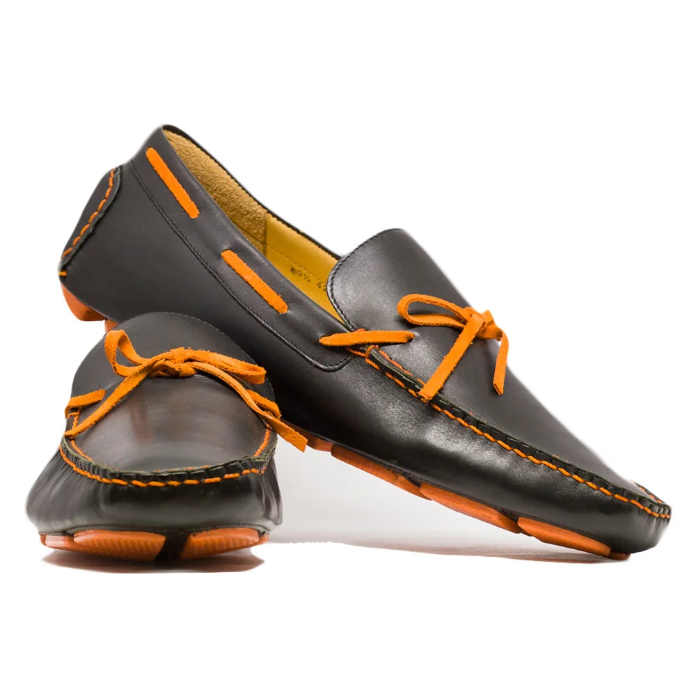 Driving Shoe Orange — Rocha Collections