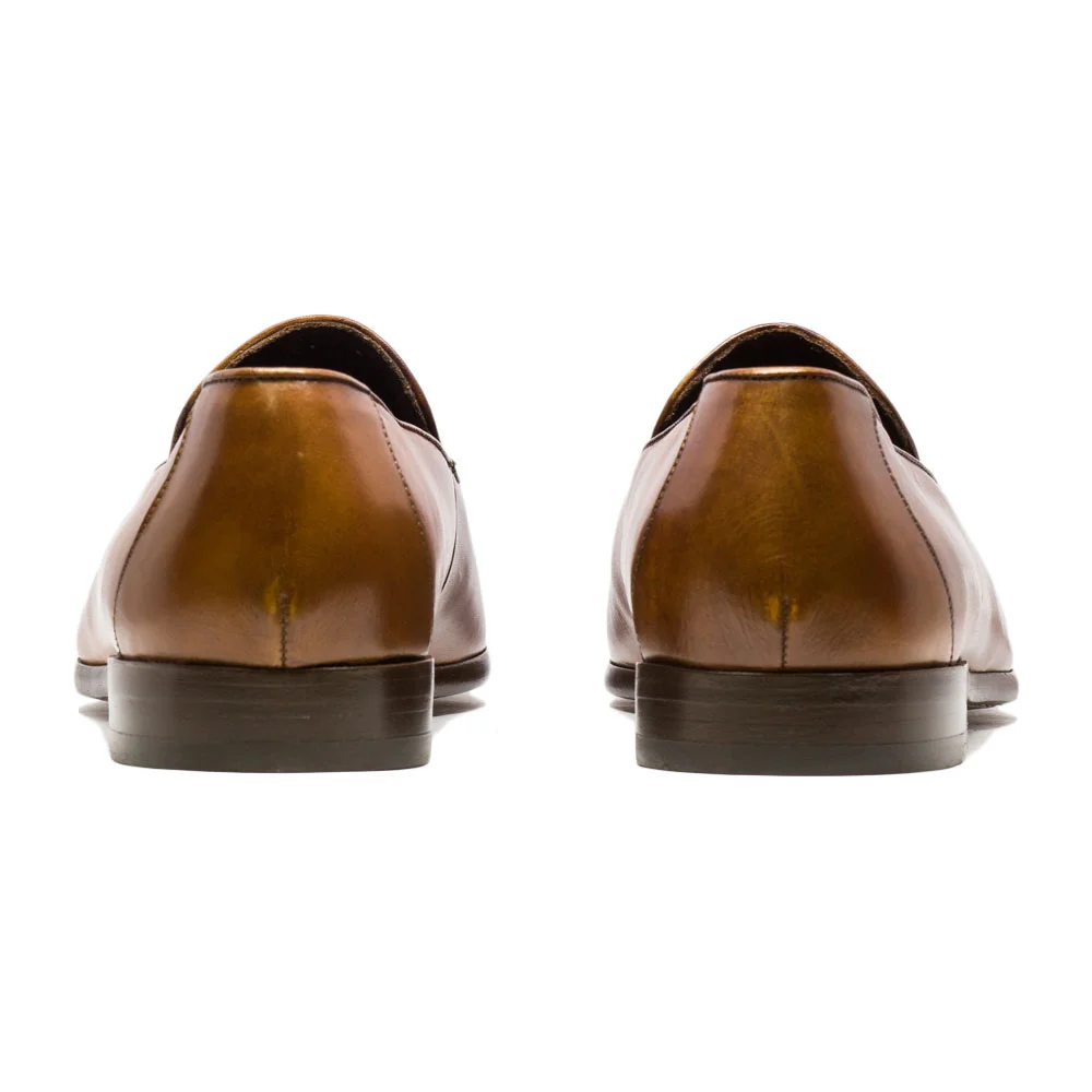BXVI JESUIT HONEY LOAFER LEATHER SHOE_BACK.jpg
