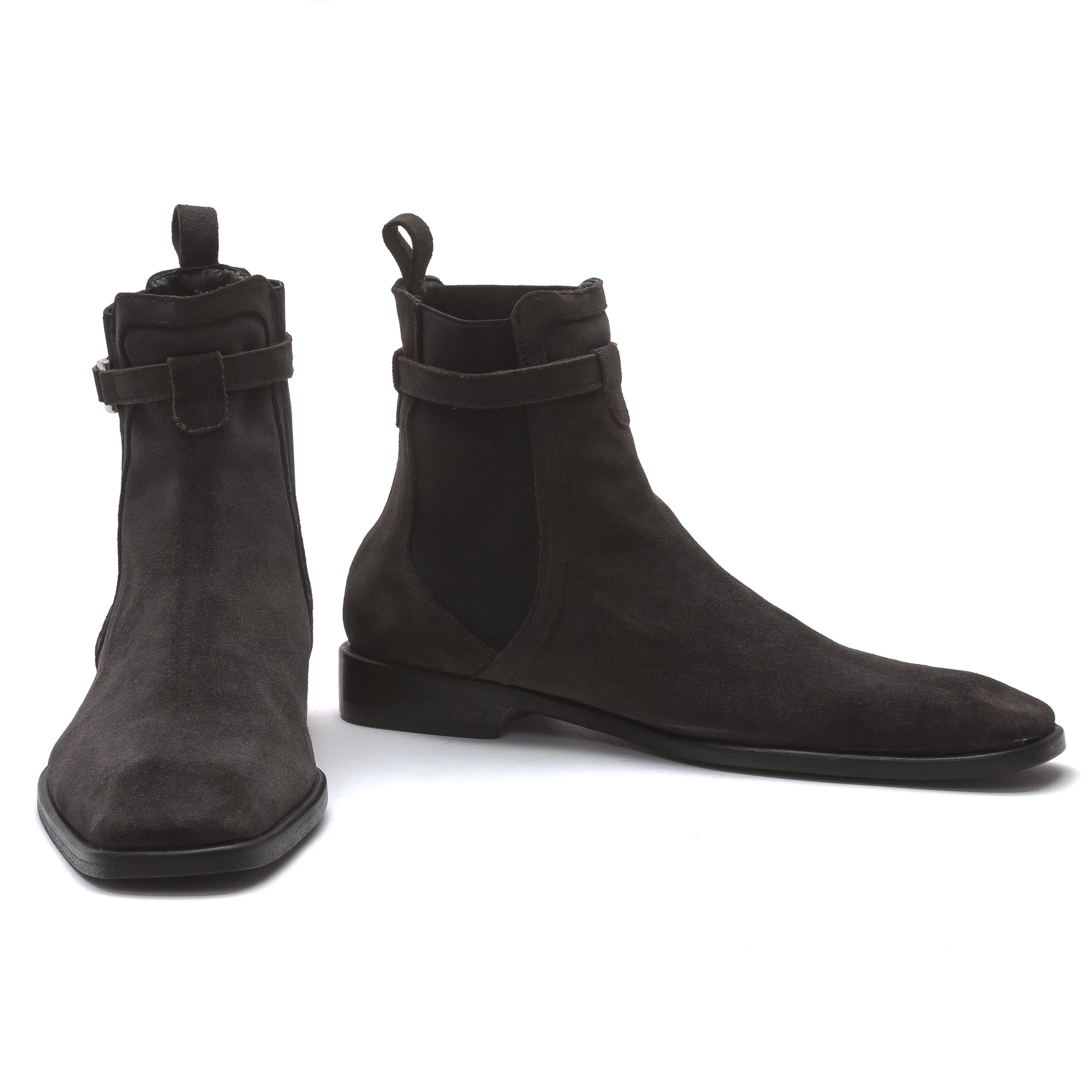 202 Charcoal Gray Chelsea Boot — J.L. Rocha Collections