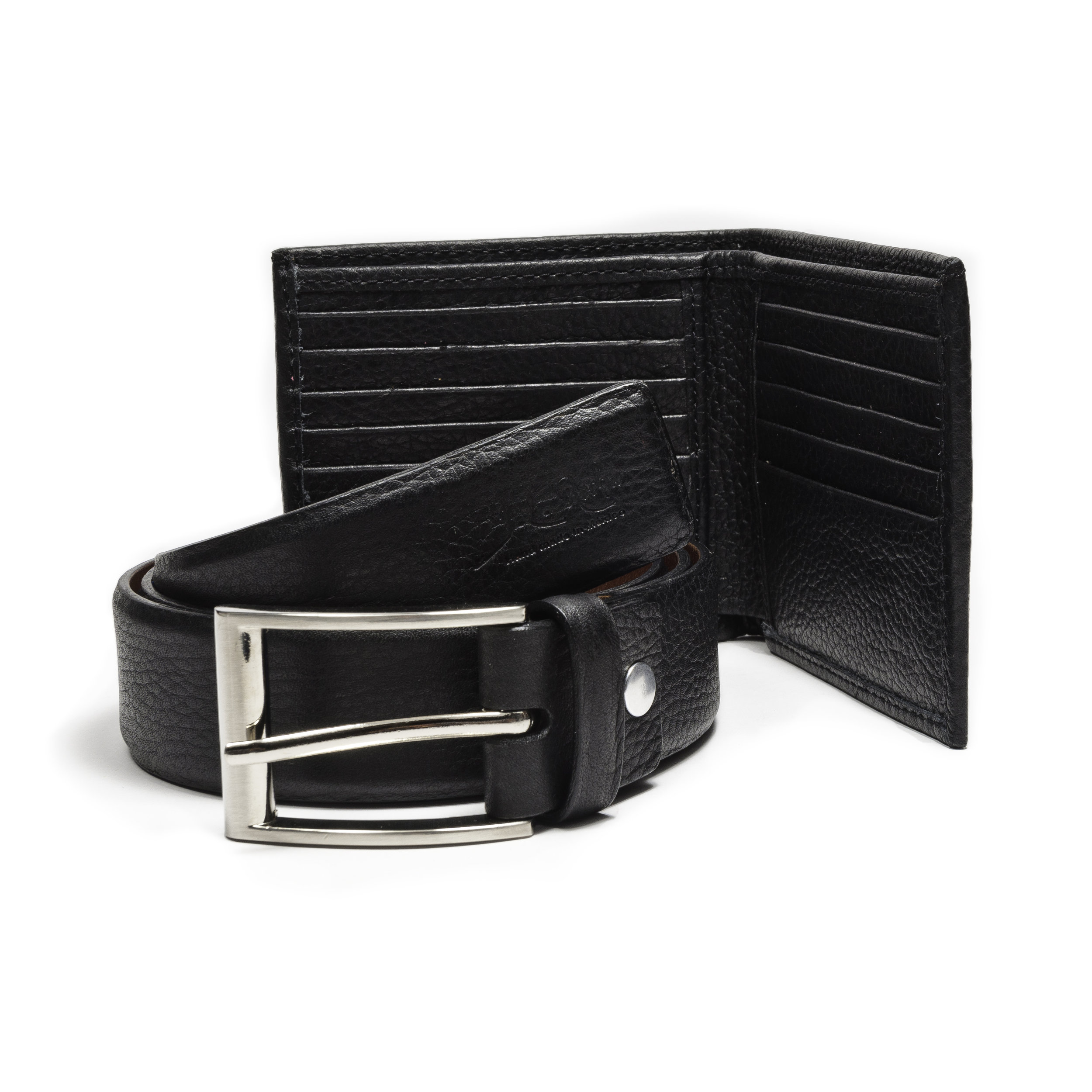 301B Calfskin Wallet Black — J.L. Rocha Collections
