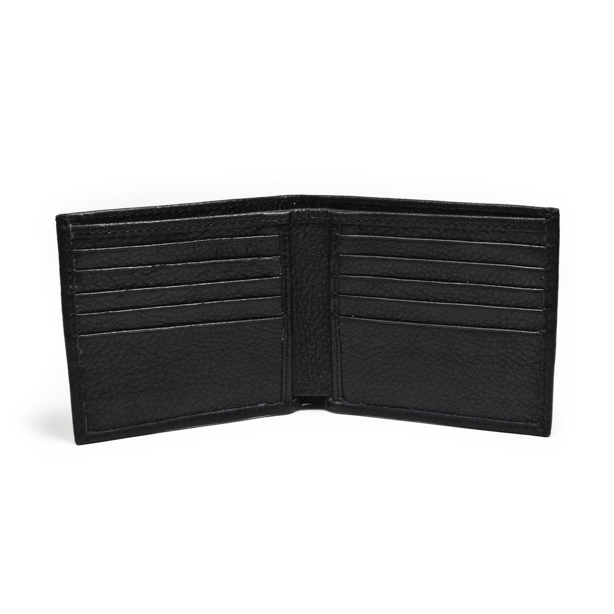 301B Calfskin Wallet Black — J.L. Rocha Collections