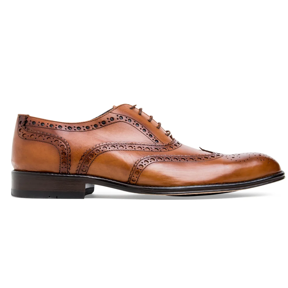 The 5031 Elegante Lace-Up in Honey — J.L. Rocha Collections display picture 2