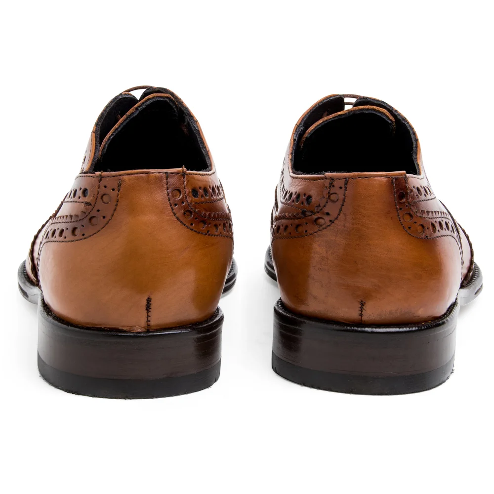 The 5031 Elegante Lace-Up in Honey — J.L. Rocha Collections