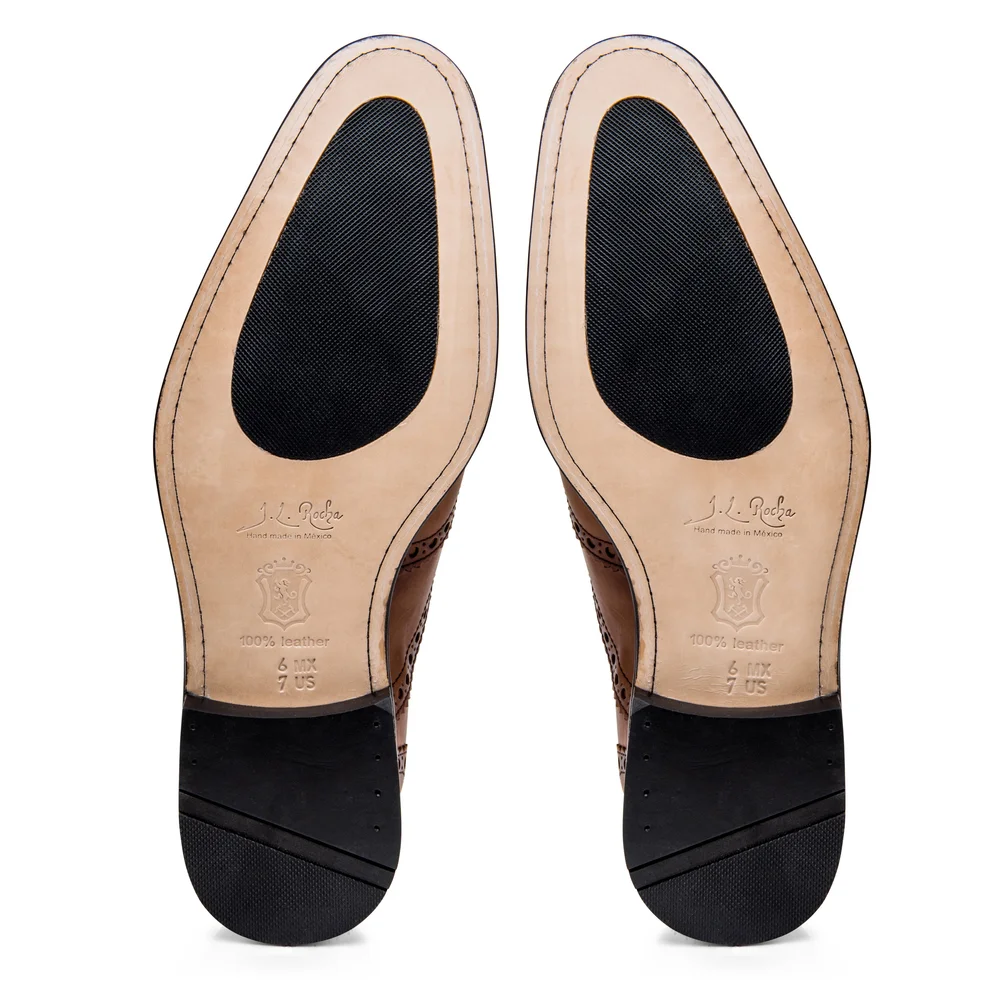 The 5031 Elegante Lace-Up in Honey — J.L. Rocha Collections display picture 3