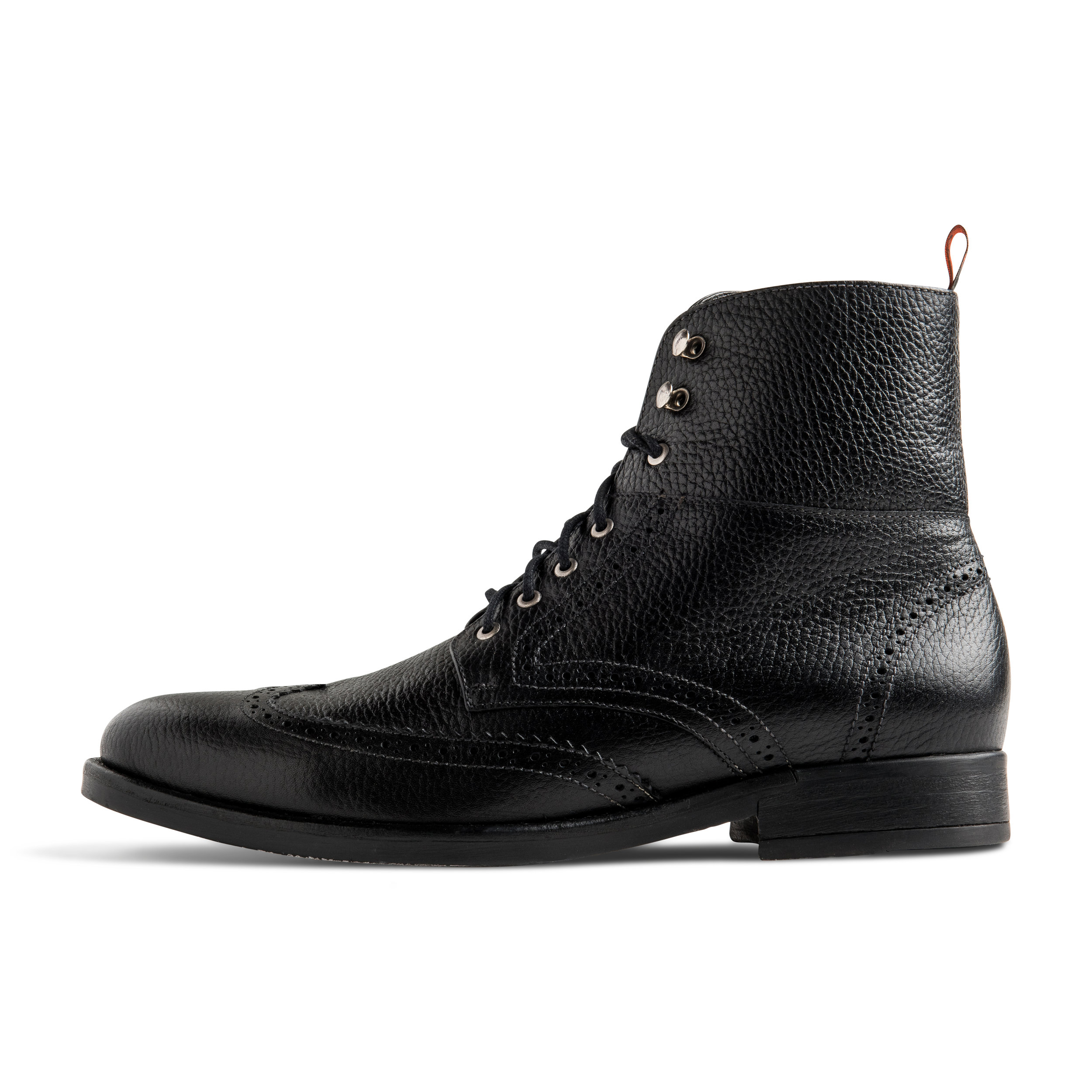 The Marquez Combat Boot in Black — J.L. Rocha Collections