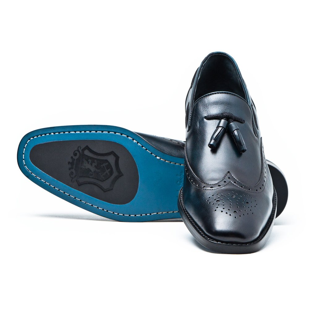 The Chilango Wingtip Tassel Loafer — J.L. Rocha Collections display picture 1