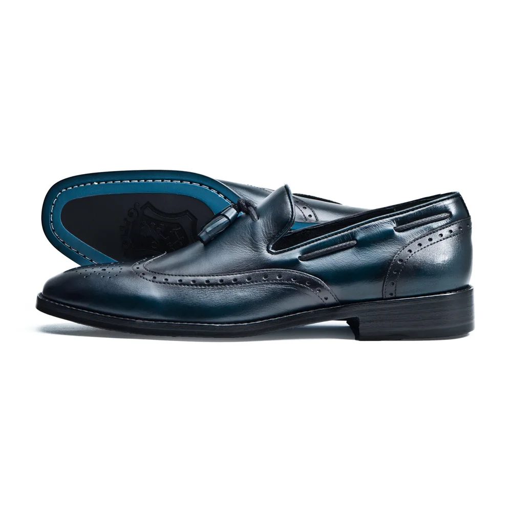 The Chilango Wingtip Tassel Loafer — Rocha Collections