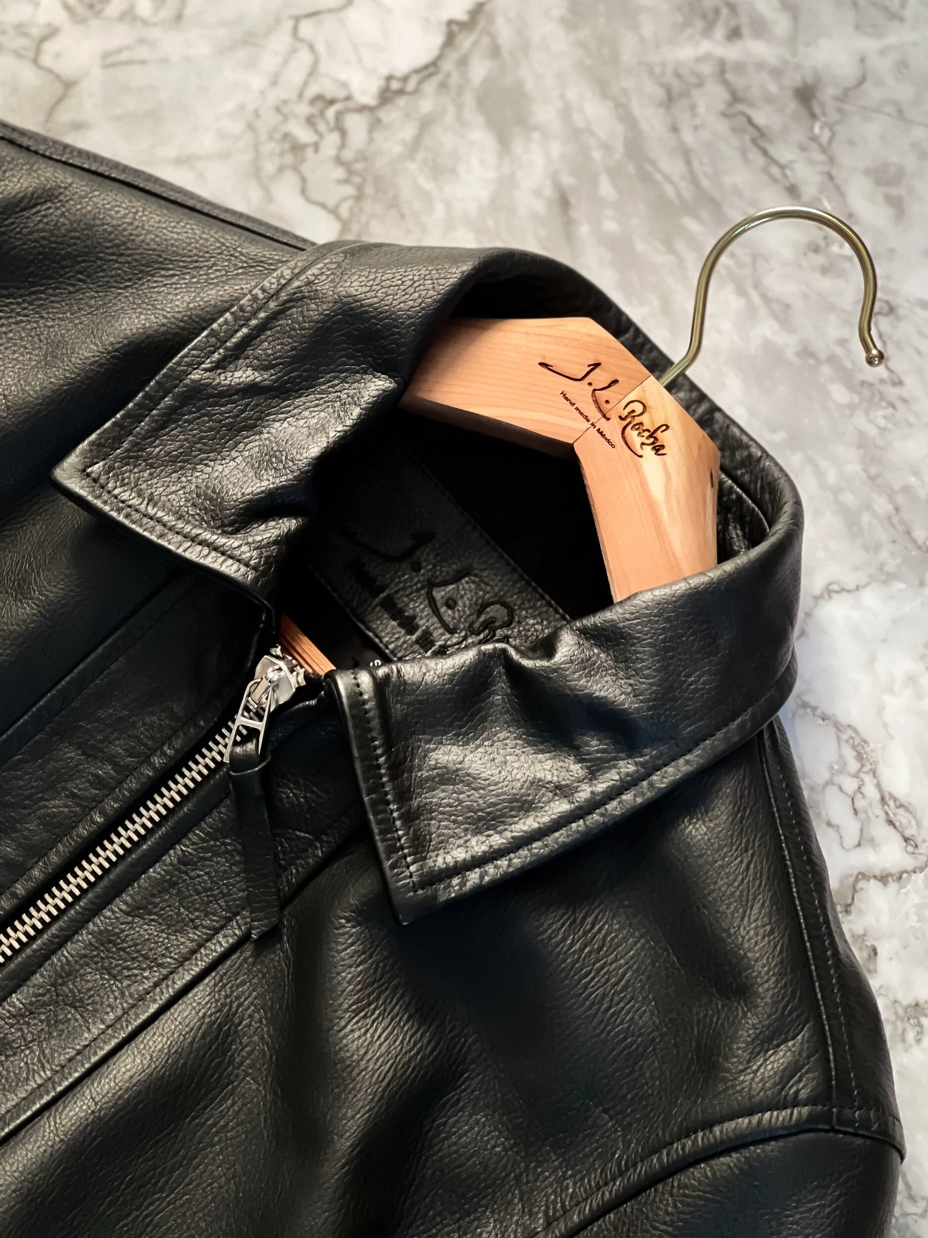 Style Inspiration: The Gaspar Leather Lumber Jacket