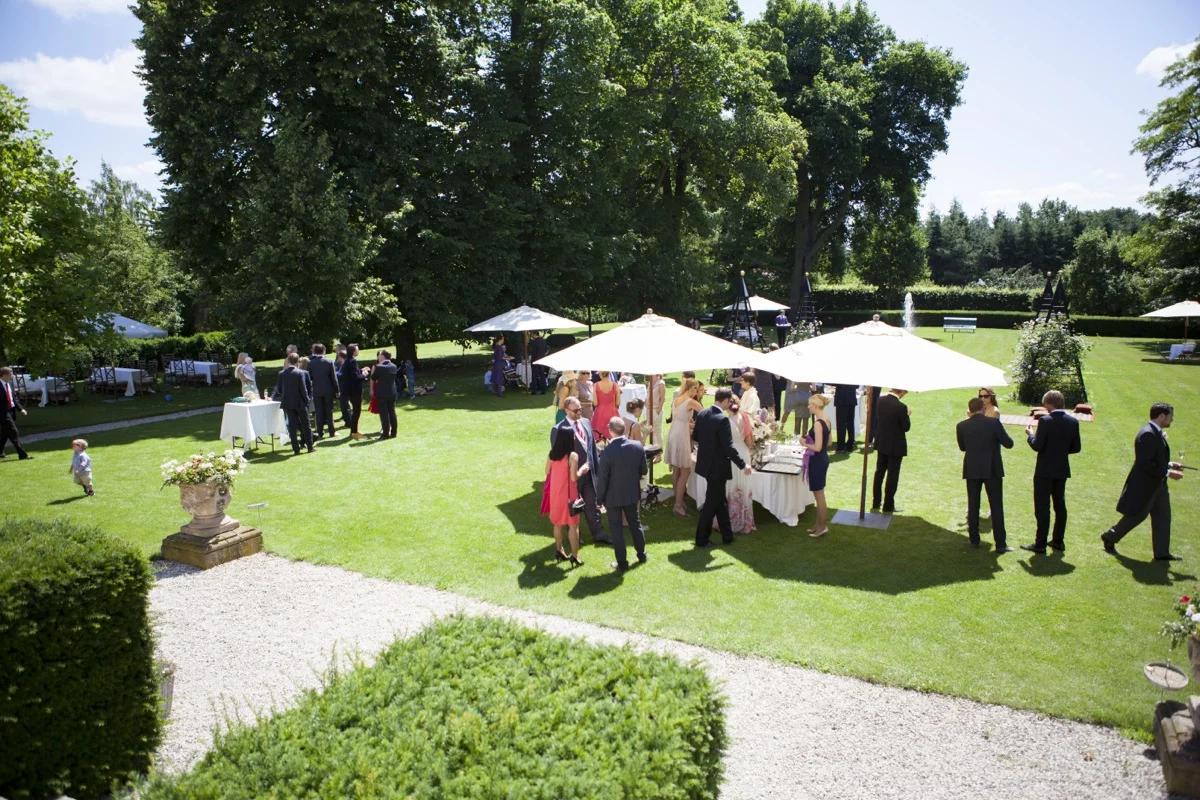 Empfang im Schlossgarten