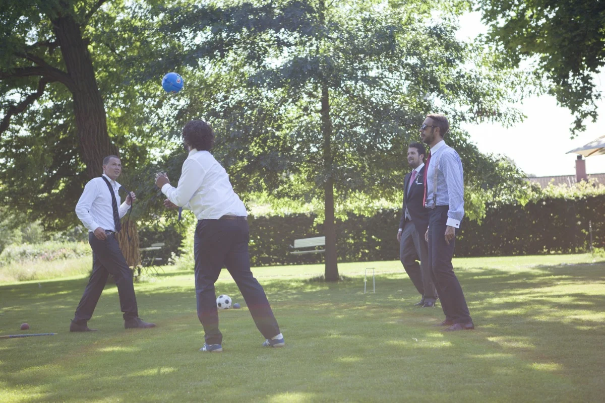 Fußball im Schlossgarten