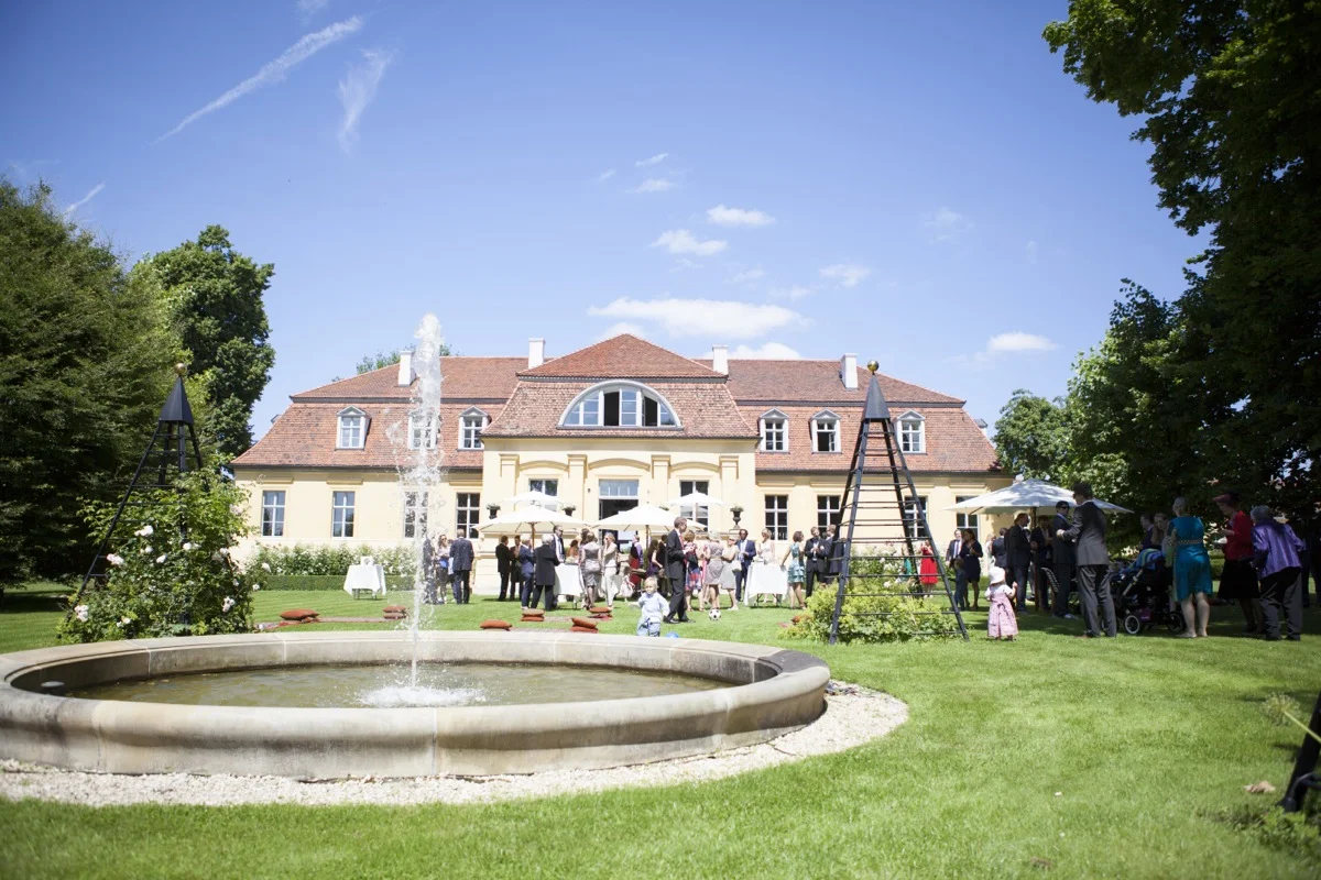 Gartenhochzeit Schloss Klessen
