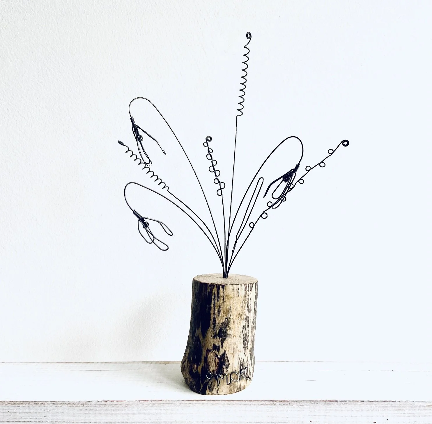 Snowdrops and Grasses by Wild Grey Art