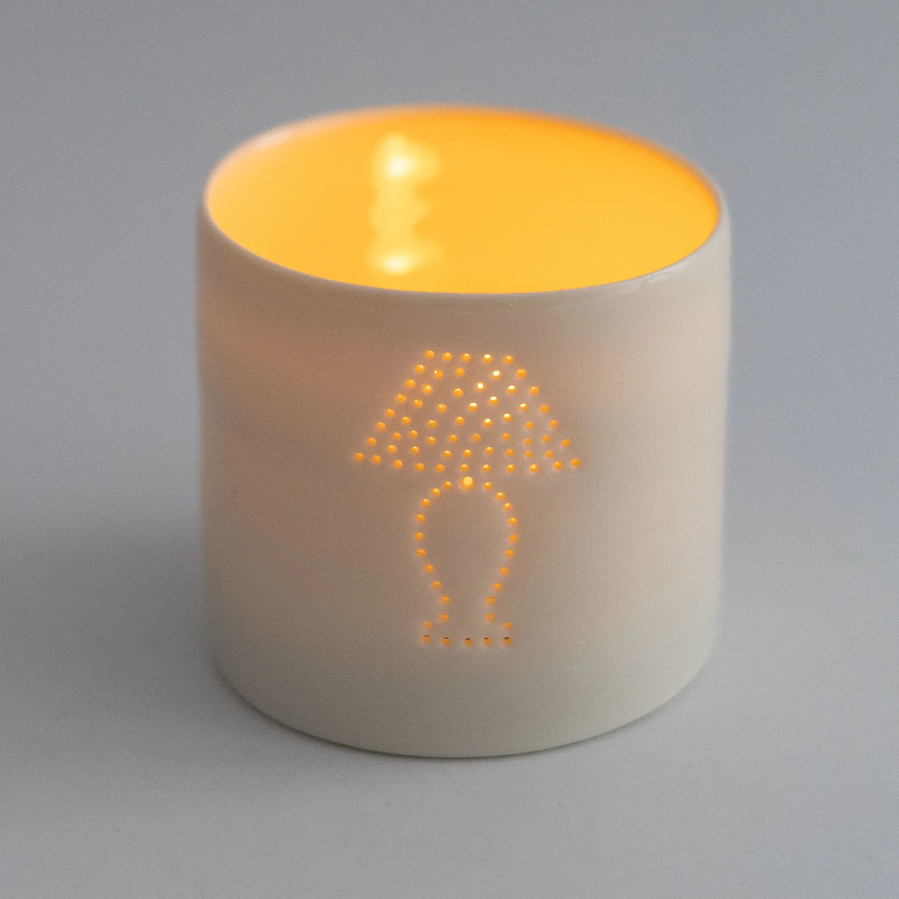Table Lamp Mini Tealight Holder by Luna Lighting