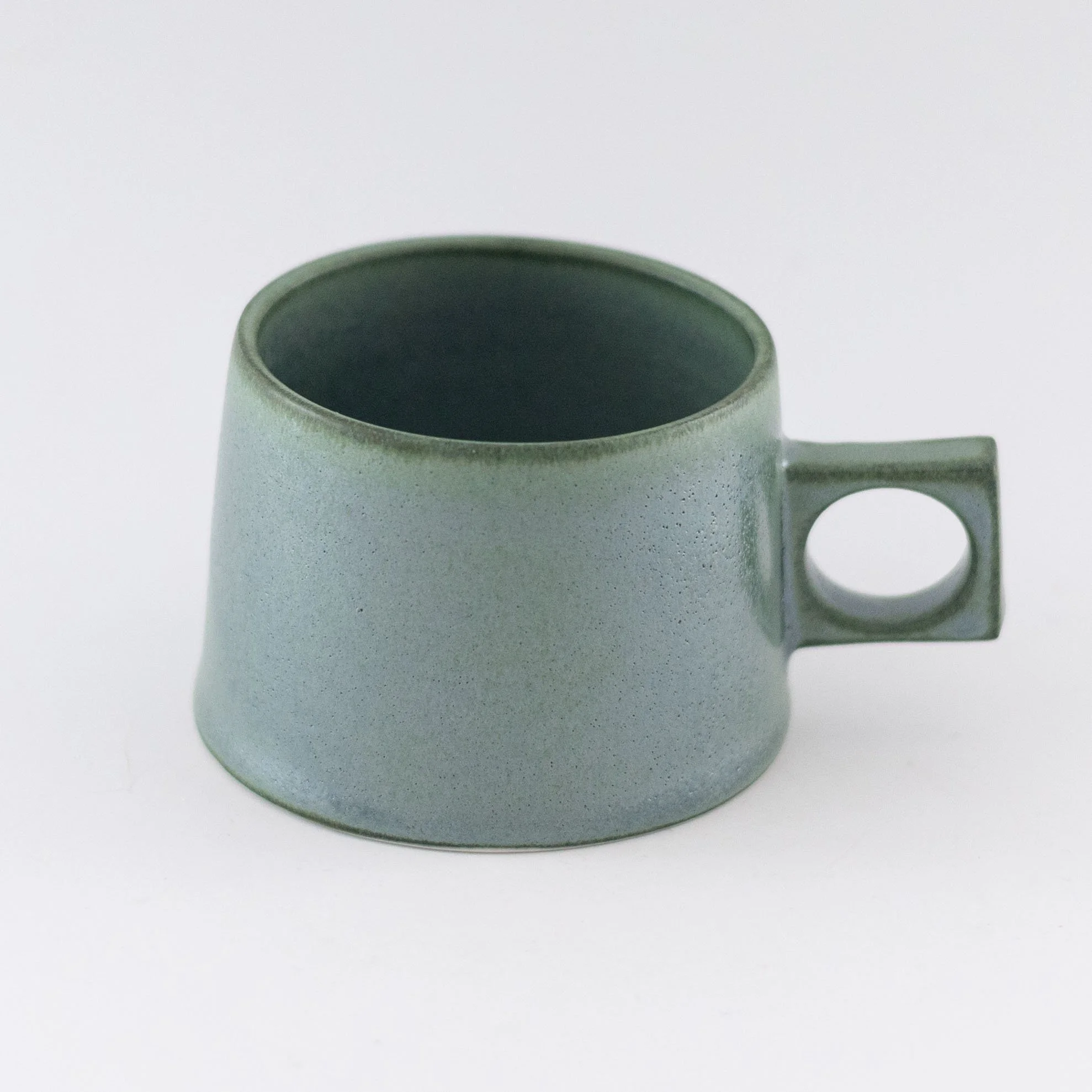 Green Coffee Cup by Vicky Hageman