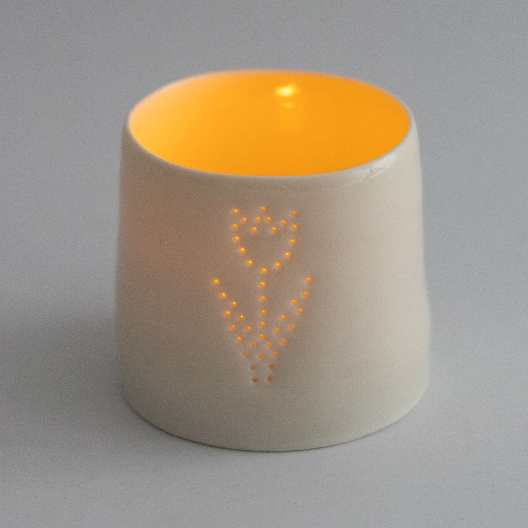 Tulip Mini Tealight Holder by Luna Lighting