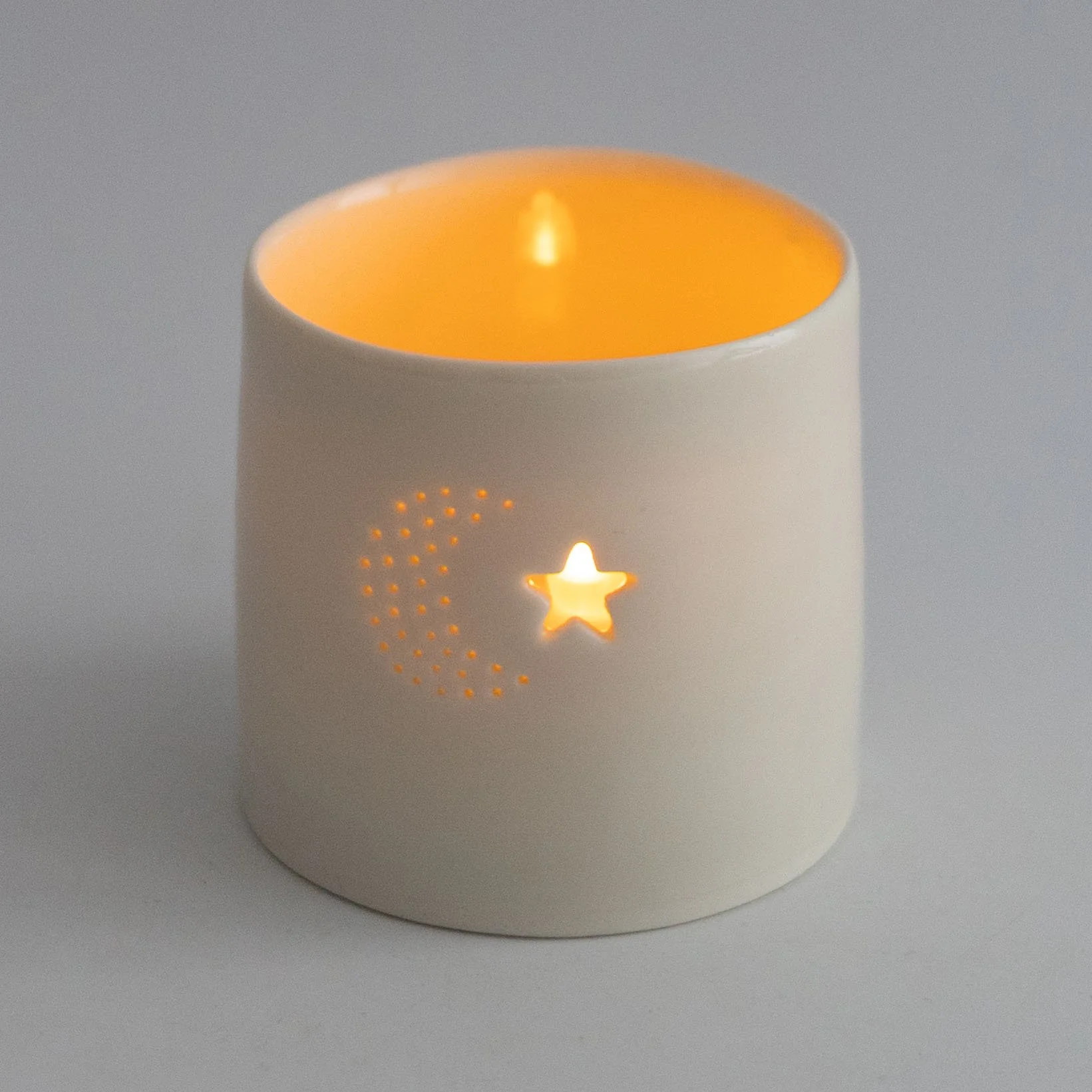 Night Mini Tealight Holder by Luna Lighting