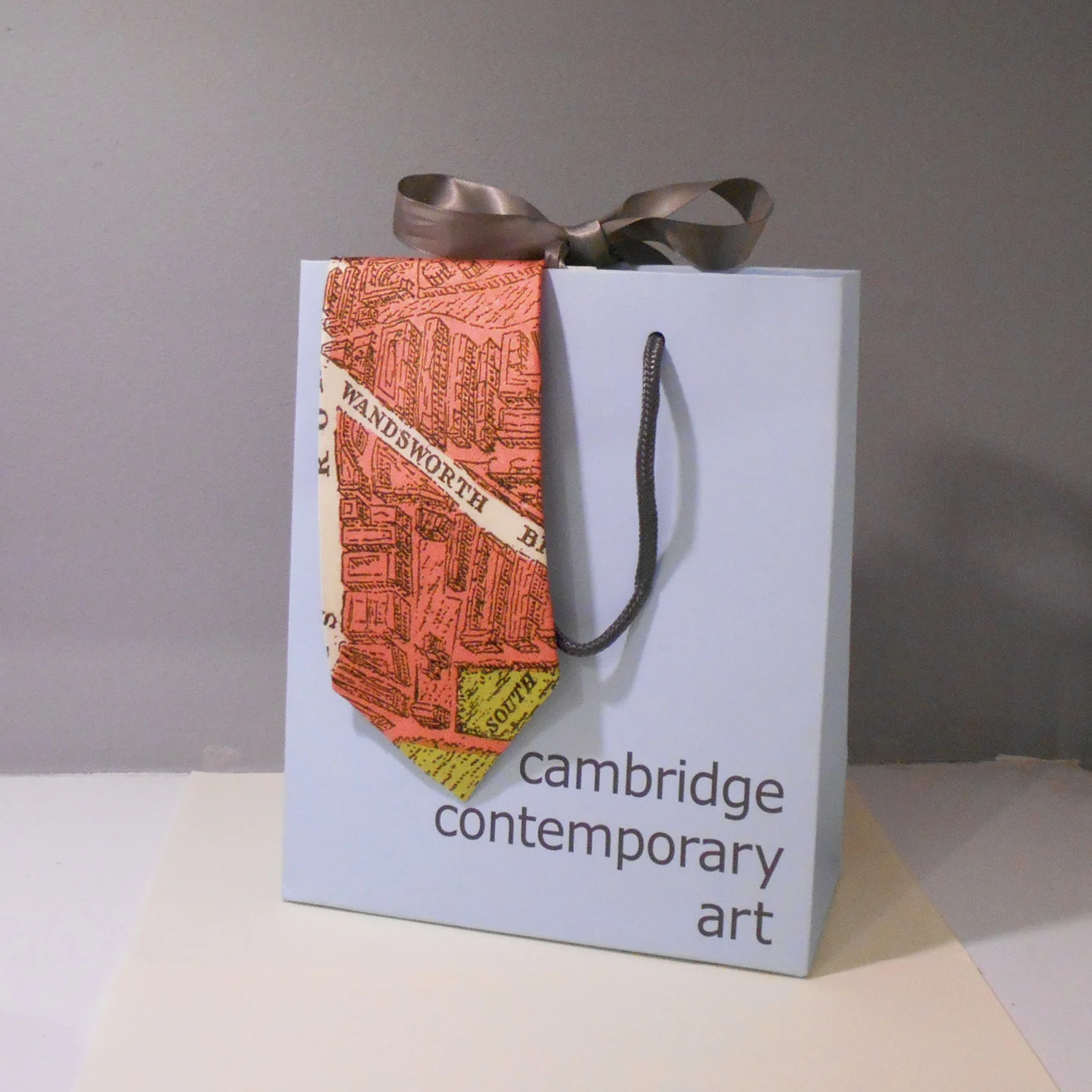Helen Chatterton City in Cloth Tie Orange silk £50