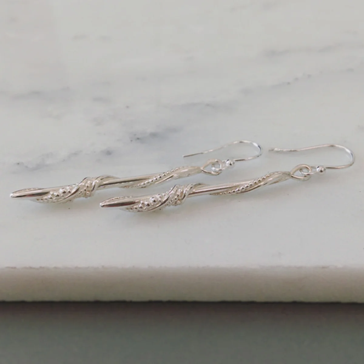 Surge Earrings approx 4cm long sterling silver £95