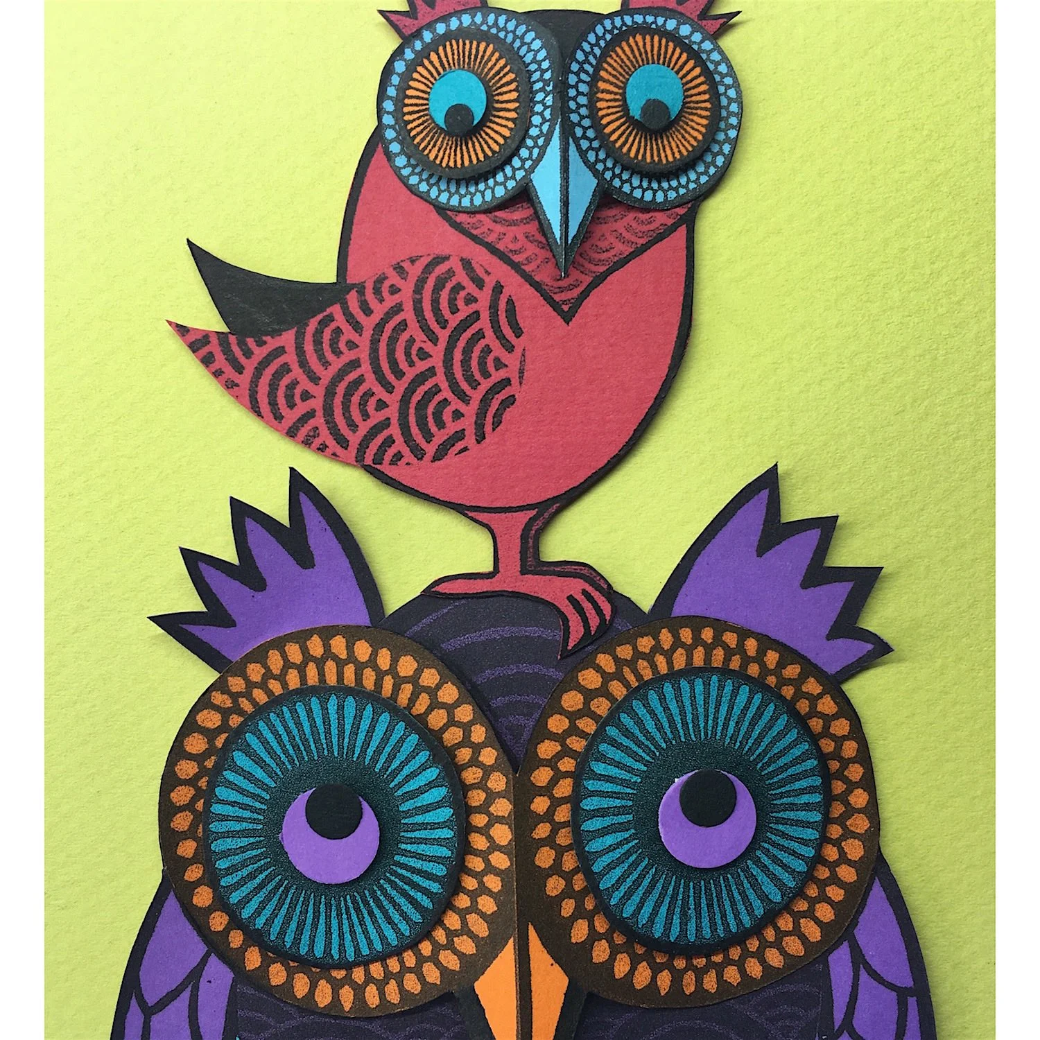 Yo papercut £62 (framed)