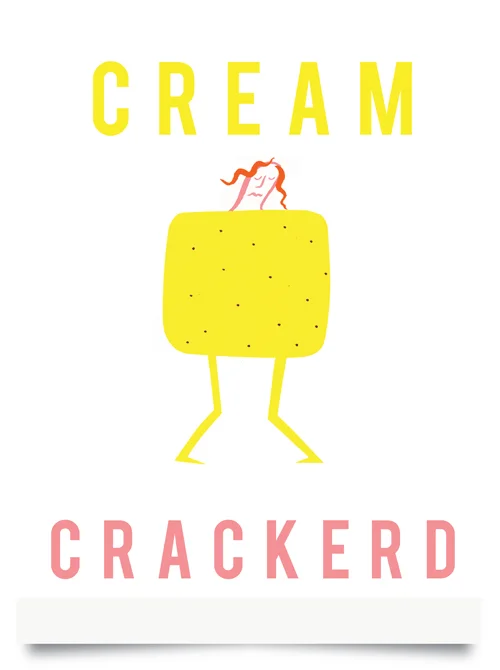 Cream Crackerd screen print £15 (unframed) 