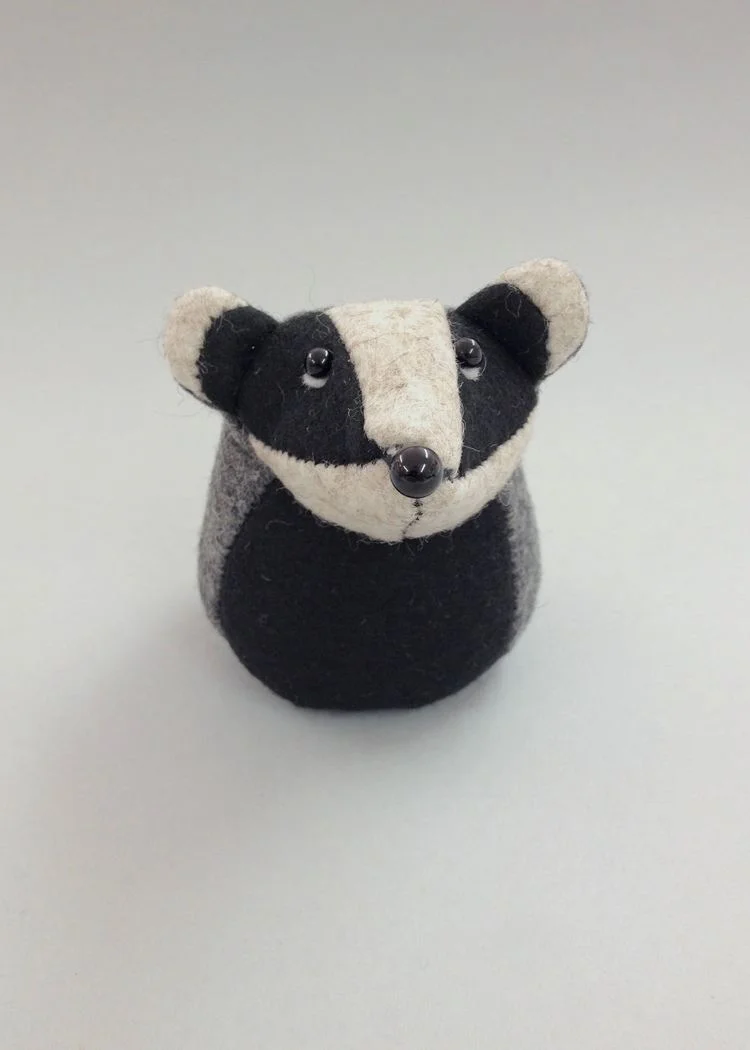 Bernard the Badger felt