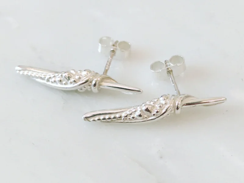 Twist earrings silver £70
