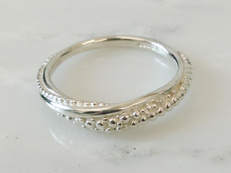 Wave ring silver £75