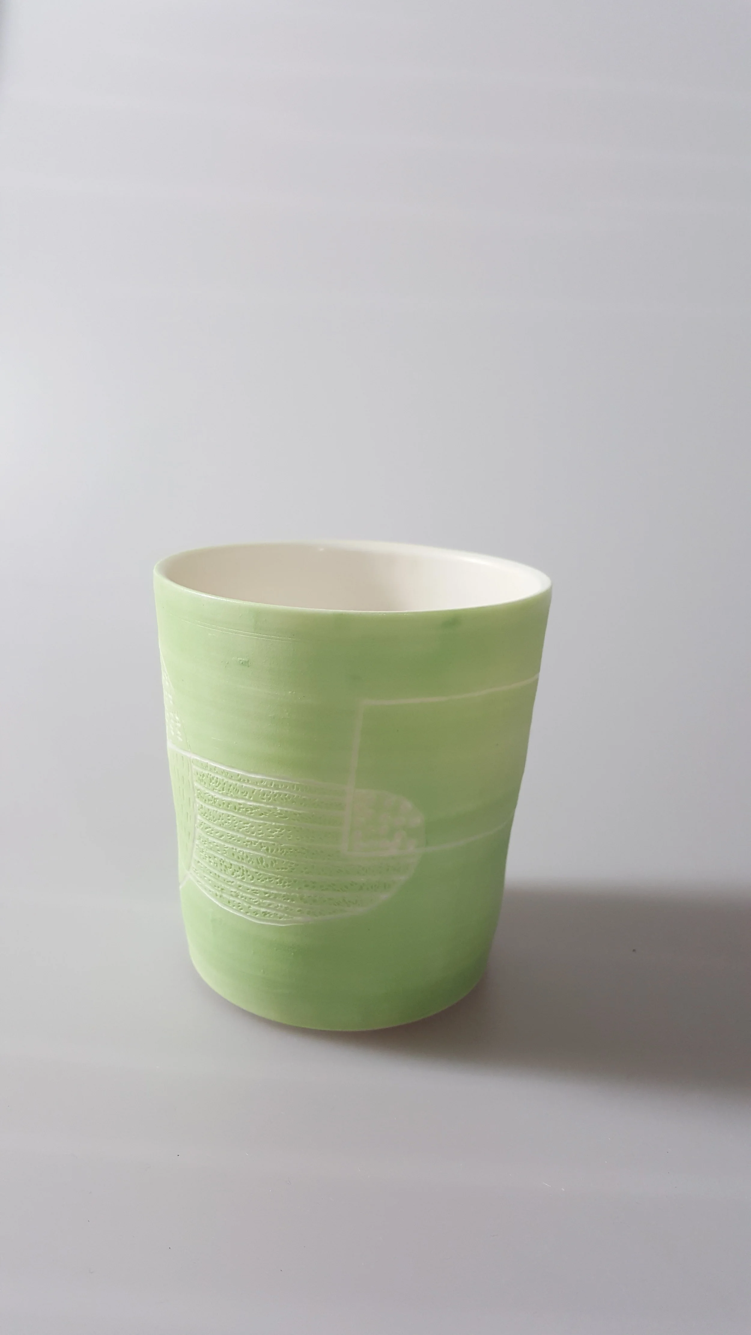 Tumbler with Drawing ceramic £30