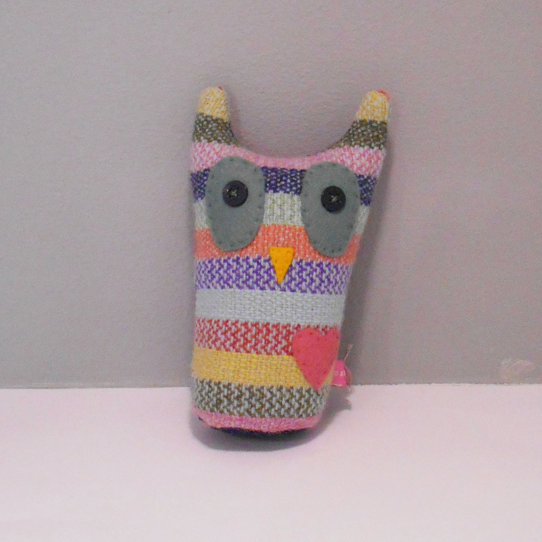 Sally Weatherill Baby Owl Lavender Bag wool £25