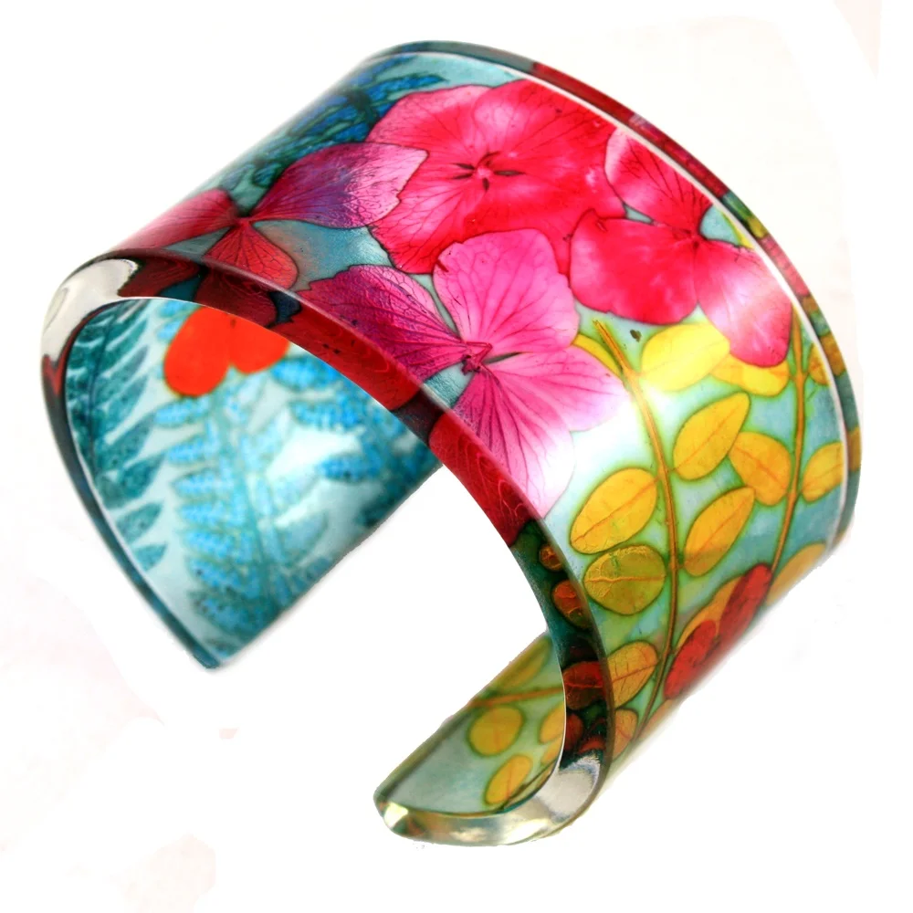 Cuff acrylic (made from 100% recycled materials) 45mm across £45/£48