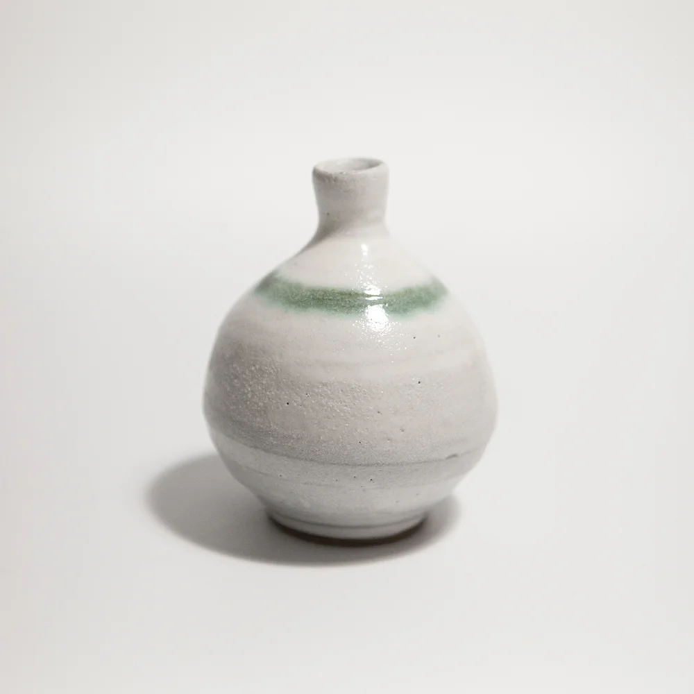 Globular Vase ceramic 10.5 x 9 x 9 cm £35