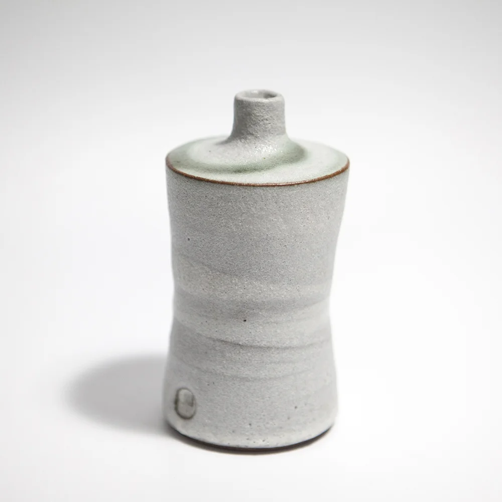 Tall Cylindrical Vase ceramic 13 x 7 x 7 cm £33