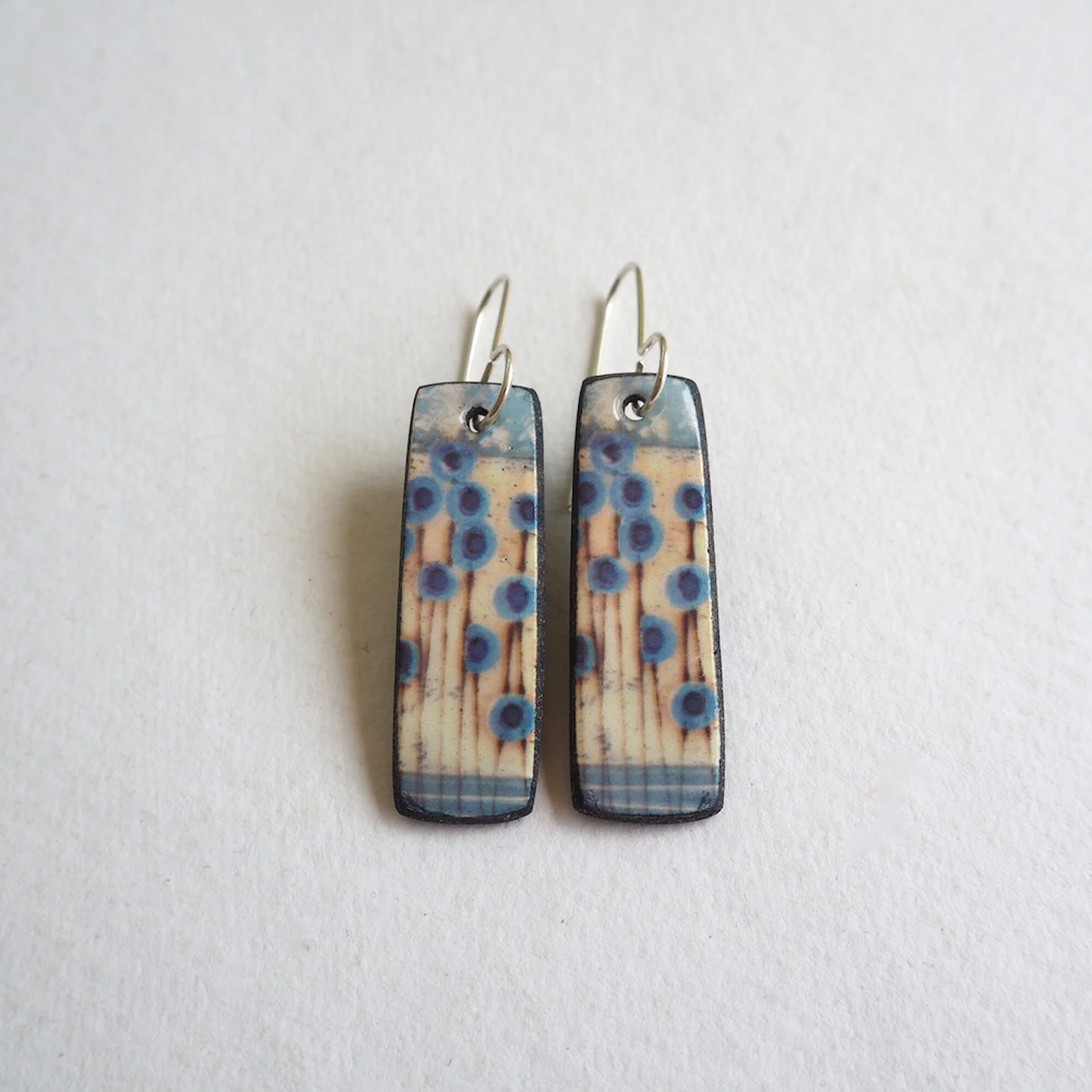 Stems Drop Earrings by Karen Howarth