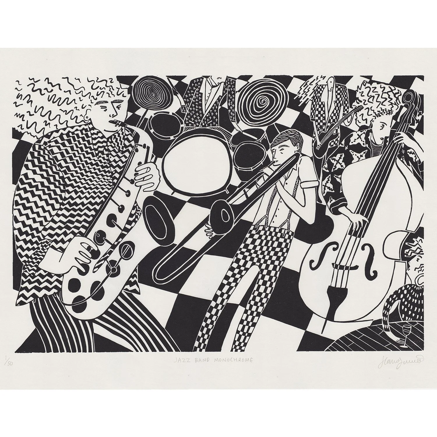 Jazz Band by Hannah Forward