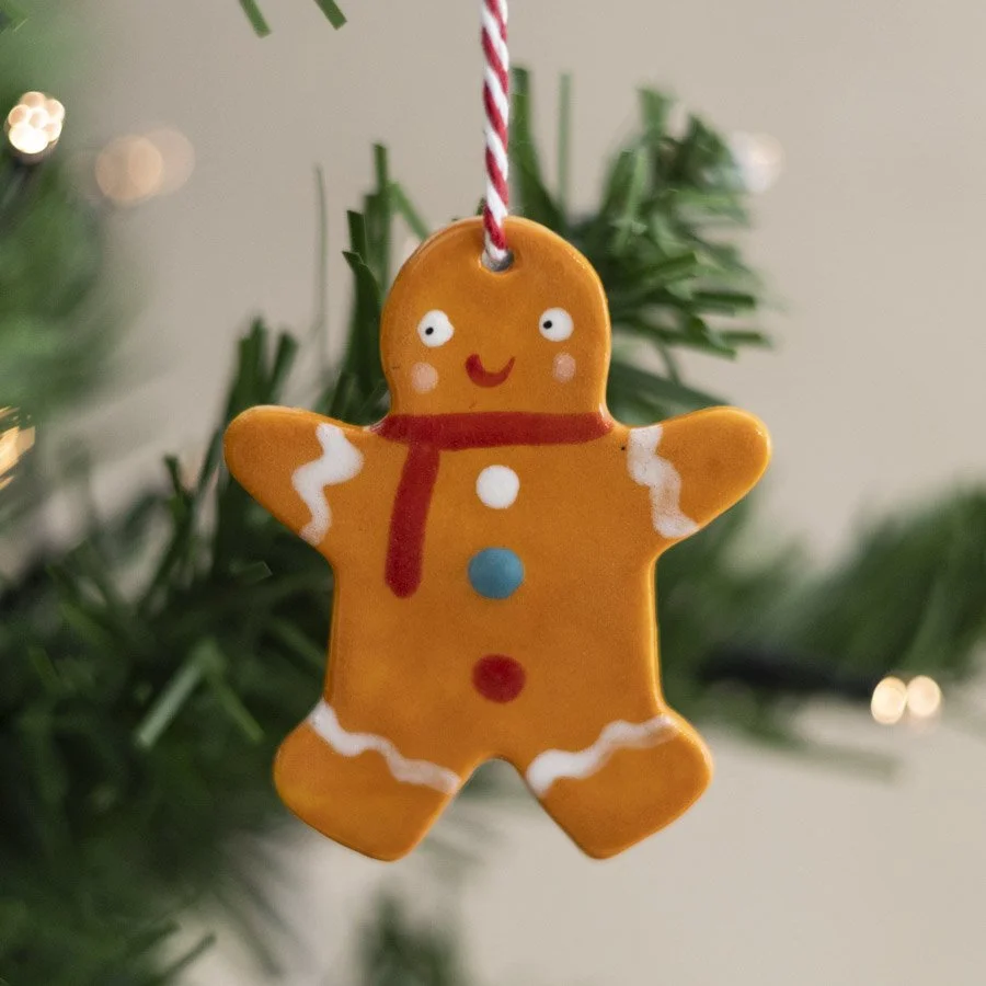 Gingerbread Person Medium Decoration by Miss Marple