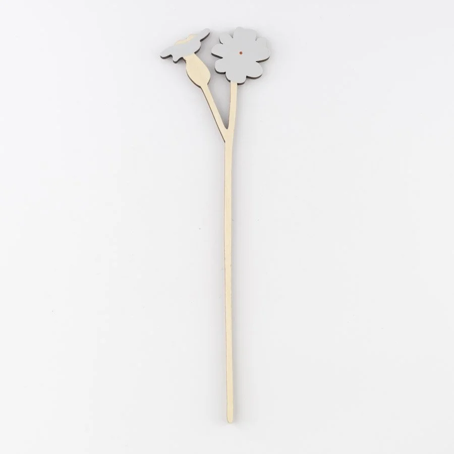 Large Blue Campion Stem by Anna Wiscombe