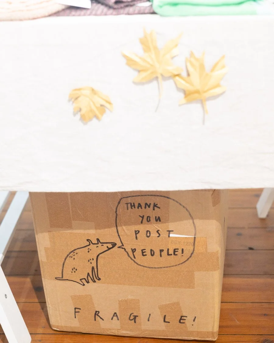 An adorable box has arrived at the gallery - take a look at what's inside from ceramicist Martha Blanche Sidonie! 

Martha hand builds each of her pieces slowly using coils, slabs or pinching methods. She loves leaving natural wobbles and fingerprint