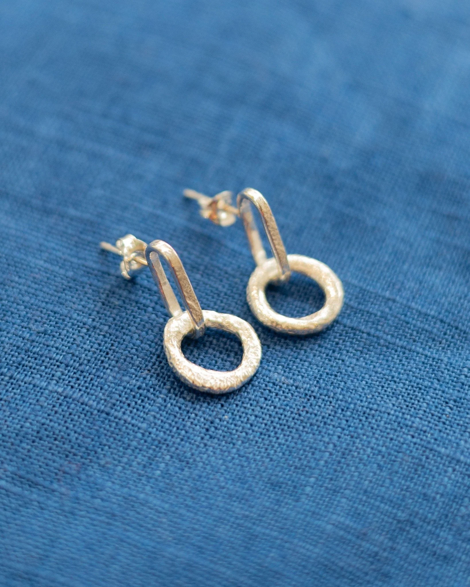 If this Easter you want a different treat to chocolate we have lot's of beautiful handmade jewellery to browse. We've a had a new delivery from Ruth Dodwell, the artist behind 76 Silver. Here are a just a few of the creative earring designs we receiv