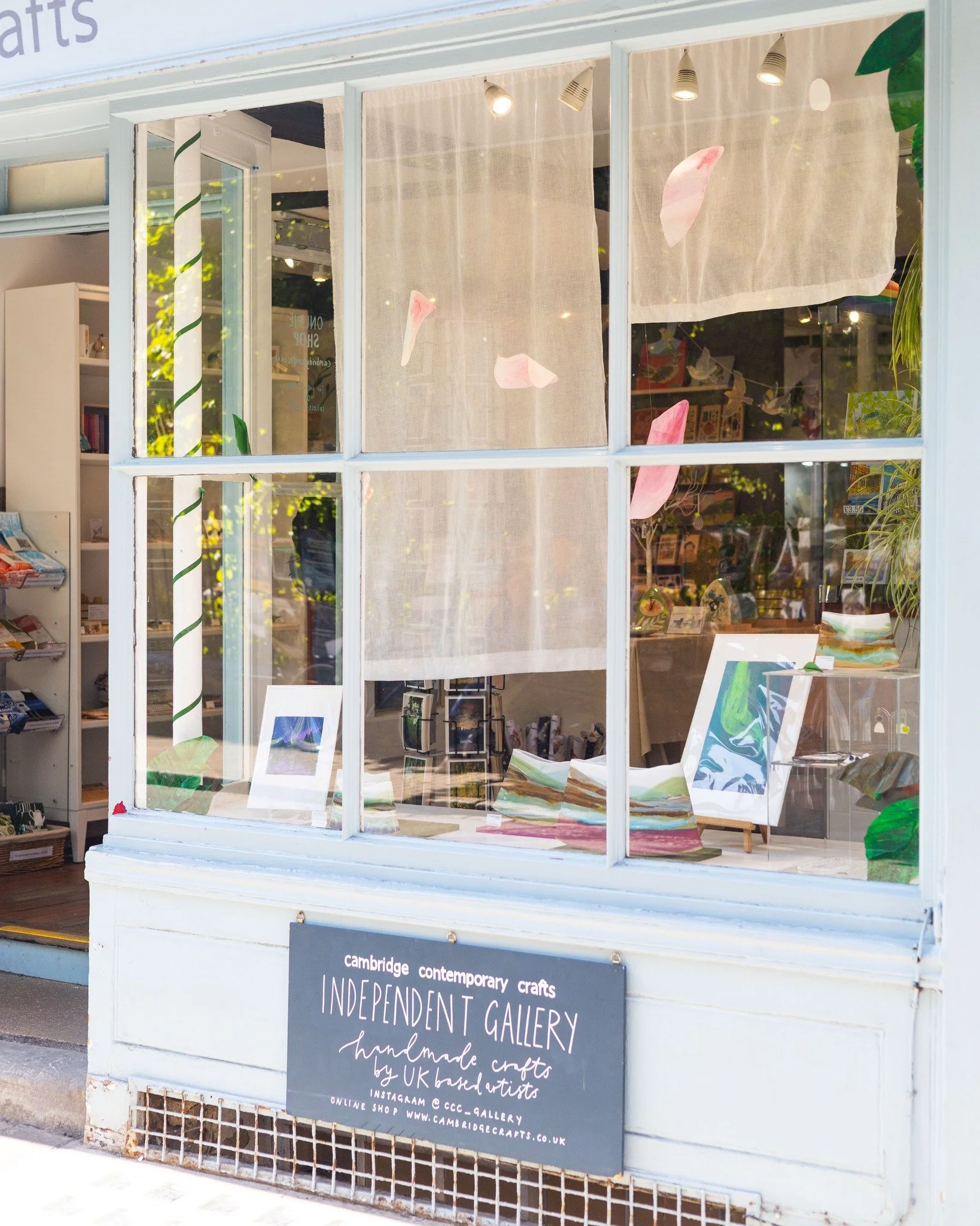 Our window display is changing very soon! We have another gallery team member excited for their turn to create a display - watch this space to see what they come up with! 

Pop by to see this magical display one last time this weekend featuring the c